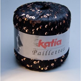 KATIA PAILLETTES 2906 NEGRO-COBRE