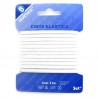 CINTA ELASTICA BLANCA 3mm, 4 m