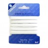 CINTA ELASTICA BLANCA 9 mm, 5 m