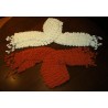 BUFANDA KATIA BIG SNOW 24 X 140 CM. NARANJA