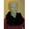 BUFANDA-FOULARD VOLANTES KATIA TRIANA NEGRO