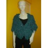 BOLERO-CHAL FLECOS KATIA CHAMONIX GRIS-VERDE AGUA Y KATIA EXTRA PEL VERDE AGUA