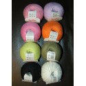 PACK 5 OVILLOS KATIA COTTON COMFORT 17 NARANJA (similar a COTTON STRECH)