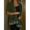 CHAL KATIA CARMEN VERDE-LM LUREX PLATA